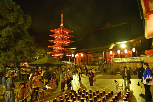 高幡不動尊万燈会2015-13