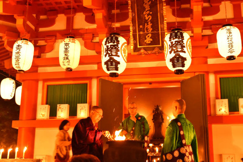 高幡不動尊万燈会2015-3