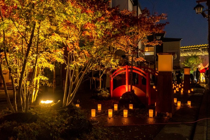 たかはたもみじ灯路2018