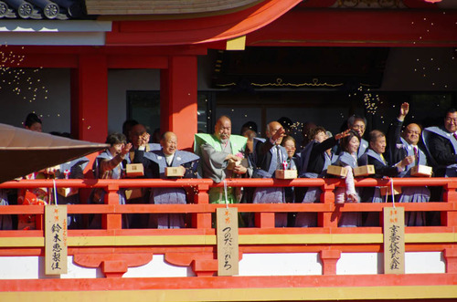 高幡不動尊節分会2013-6