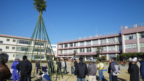 どんど焼き2009-1