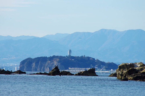 葉山からの富士山201312-7