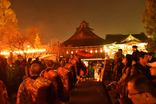 高幡不動尊万燈会2015-2