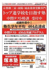 中間テスト表