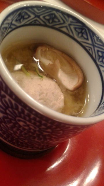 (27)椎茸の味噌汁