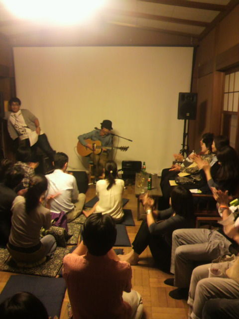 鈴木常吉さんライブのスタート