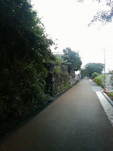 日根野道場跡付近