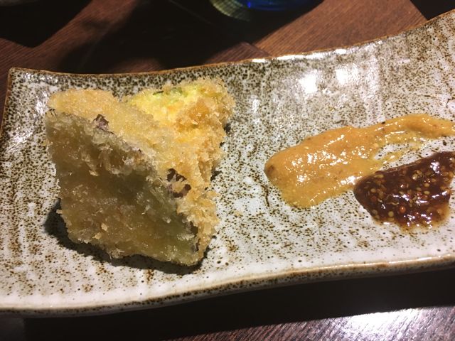写真18 賀茂茄子フライ