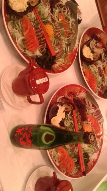 (12)「船中八策」と「鰹のタタキ」にお客様!