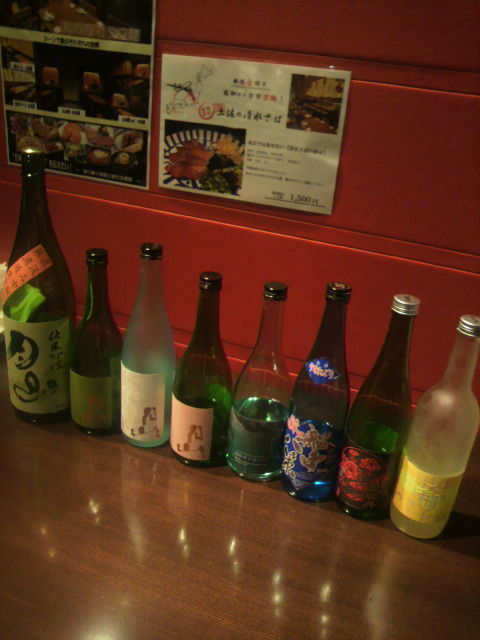 17(21)出品酒ズラリ