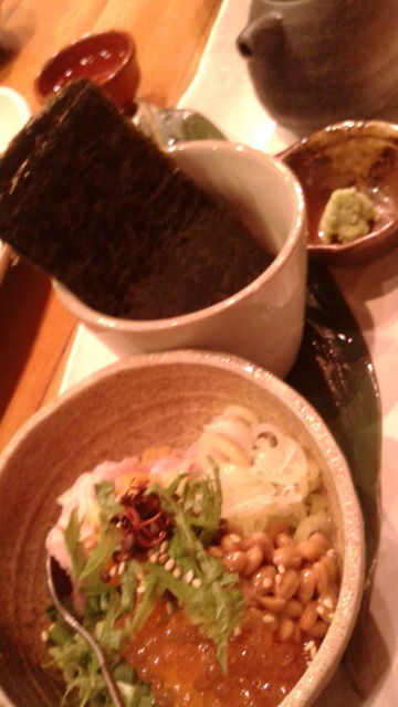 (13)イクラ・ウニ・納豆海苔巻き