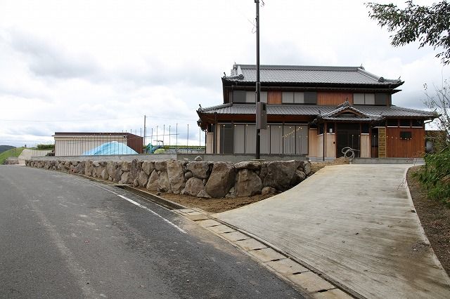 崩れ石積1