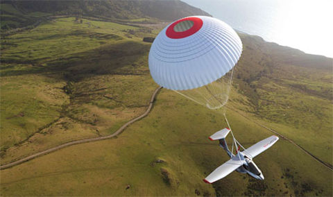 ICON A5パラシュート装備