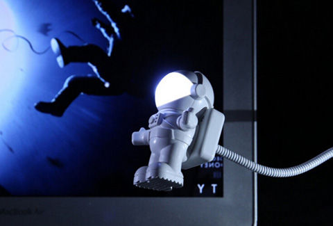 USB LEDライト照明 宇宙飛行士