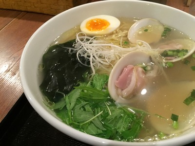 麺屋海神 あら炊き蛤らぁめん