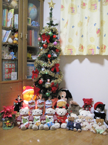 テディベアたちのクリスマス42
