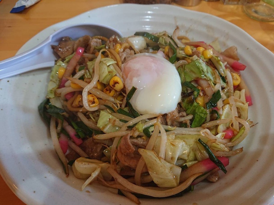 20181121玉ねぎニラ醤油焼きそば