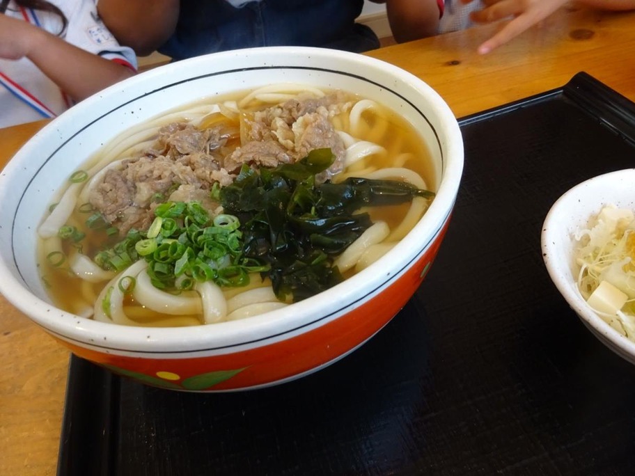 20181001あじ豊肉うどん