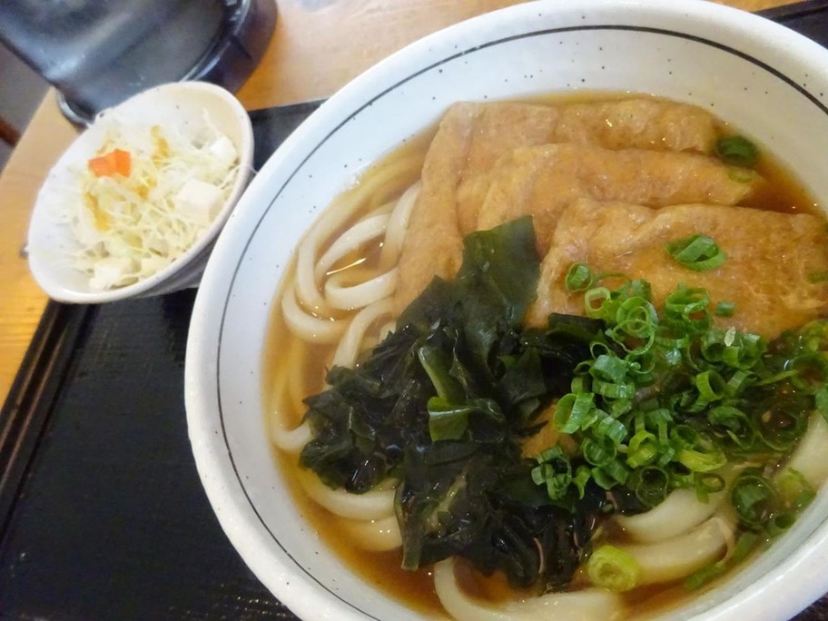 20181001あじ豊きつねうどん