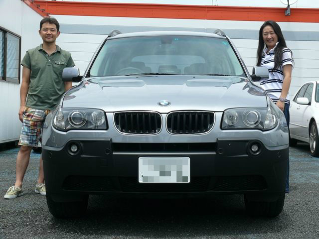 bmw x3-BMW X3 2.5i シルバーグレー