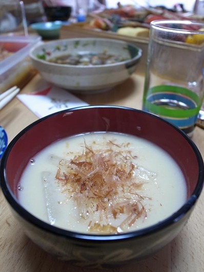 白みそ丸もち雑煮b