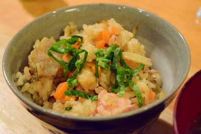 鮭炊き込みごはん