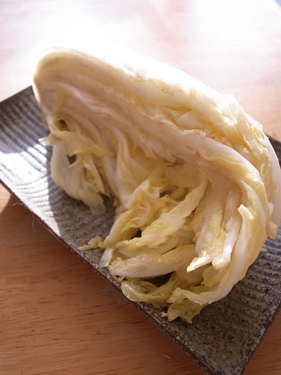白菜のぬか漬け