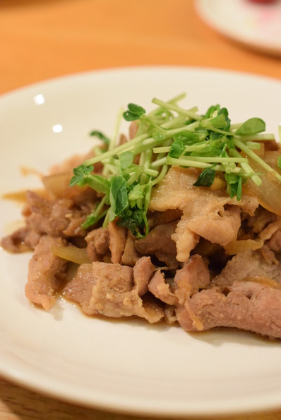 豚の生姜焼き