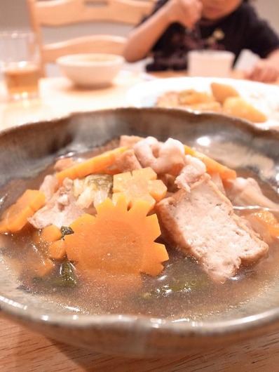 白菜と豚バラの煮物b