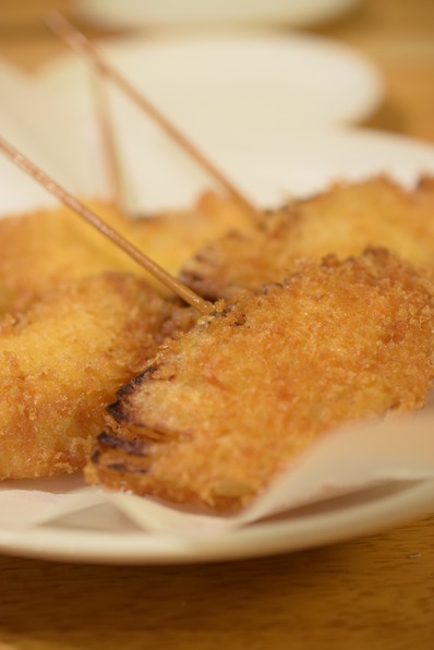 玉ねぎ串揚げ