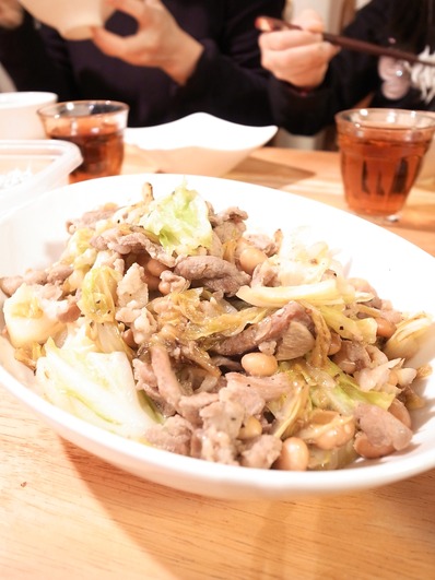 豚ときゃべつの生姜焼き
