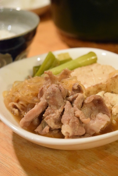 豚肉豆腐
