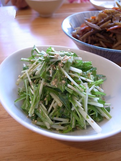 水菜サラダ