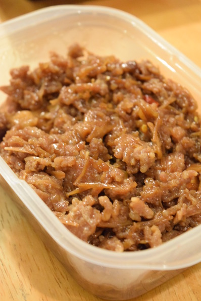 あま辛肉そぼろ