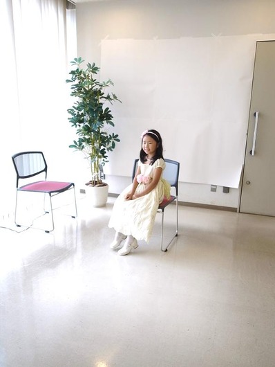 ピアノの発表会記念撮影