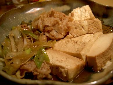 豚バラ肉豆腐はいかが お豆腐屋さんブログ ビストロパパ パパ料理のススメ