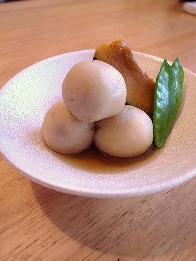 里芋とカボチャの煮物b