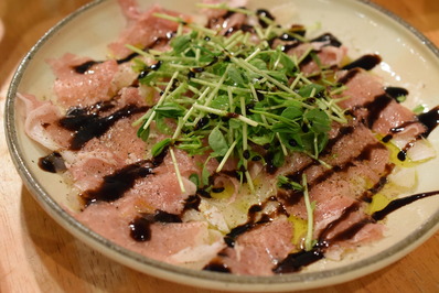 鯛のカルパッチョ