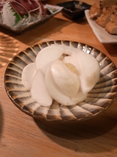 かぶのぬか漬けと大分小鹿田焼き