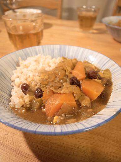 レーズンカレーb