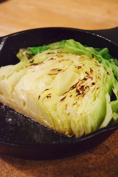 キャベツのロースト
