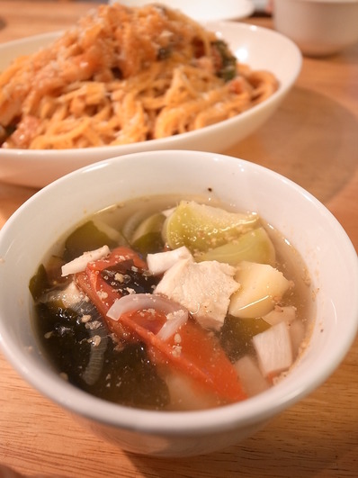 鶏むねスープ