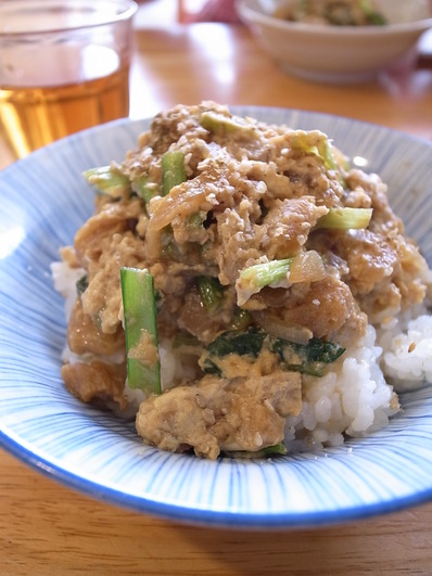 揚げ玉子丼
