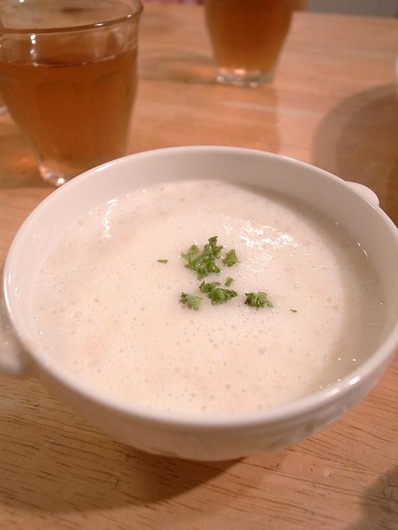 豆乳玄米スープb