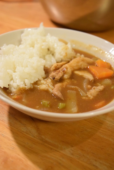 次女カレー2