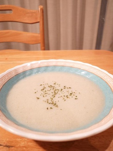 豆乳ごぼうスープb
