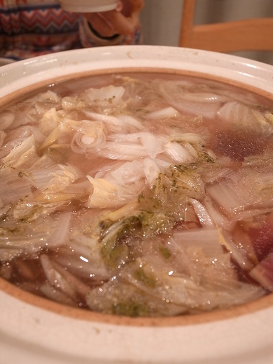 白菜大根なべ