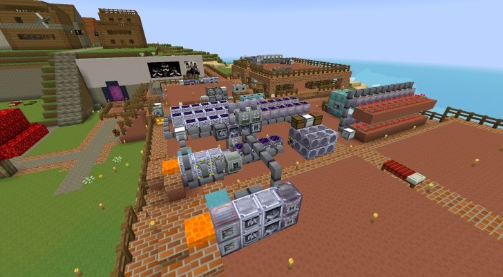 マインクラフト のんびりマルチのはずだったのに 粘土工業マルチの巻 スティーブの工業化mod日記 Minecraft