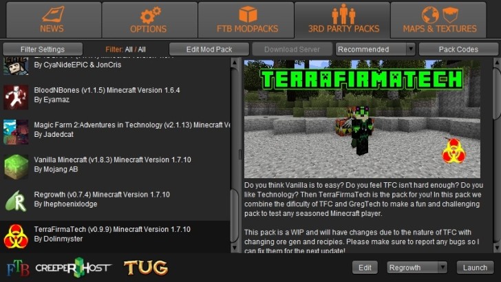 マインクラフト 個人的に注目のftb Modパック Terrafirmatech ニコニコ動画 Tfc工業 スティーブの工業化mod日記 Minecraft
