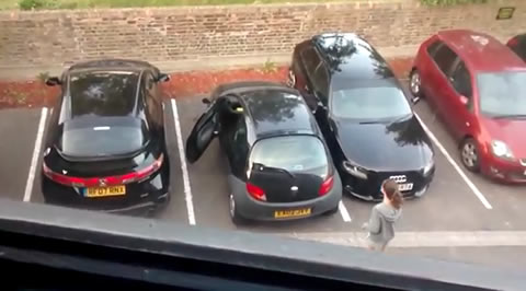 parking fail with small car